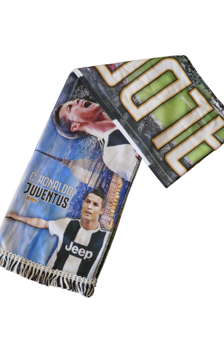 Juventus Turin - Cristiano Ronaldo - Echarpe _ #02687