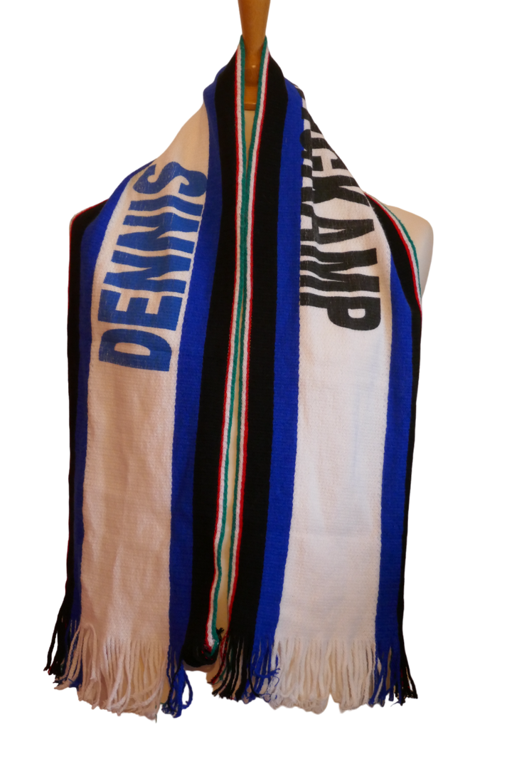 Inter Milan - Dennis Bergkamp - Echarpe _ #02663