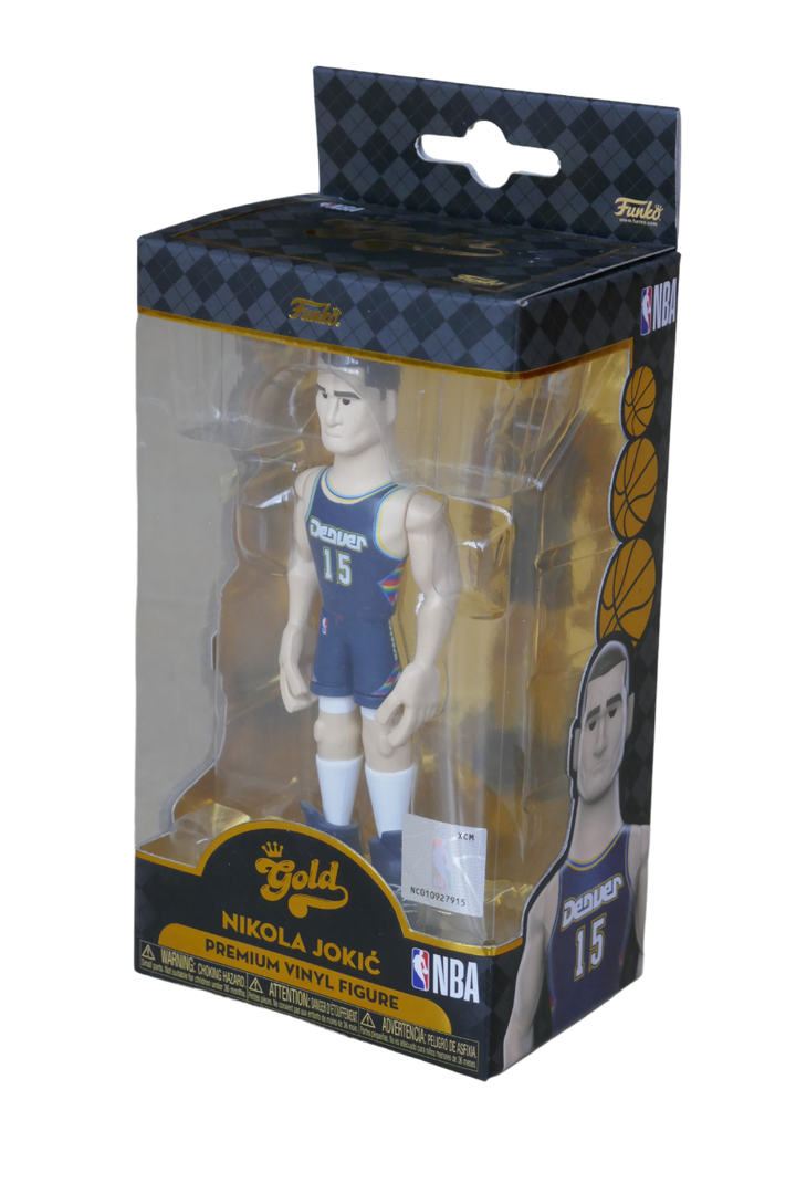 Denver Nuggets - Jokic - Figurine NBA Funko Gold _ #01421
