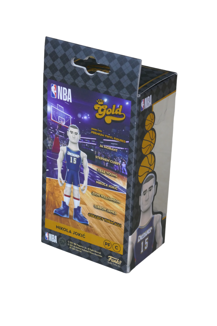 Denver Nuggets - Jokic - Figurine NBA Funko Gold _ #01421