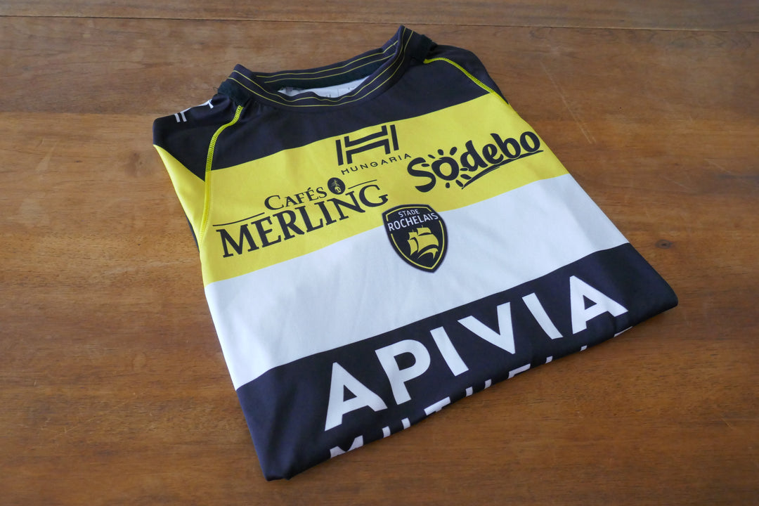 Stade Rochelais 2016/17 - Romain Sazy - Maillot _ (M) #02764
