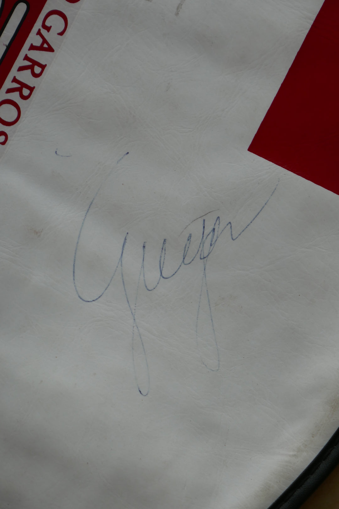 Roland Garros - Gustavo Kuerten & Sebastien Grosjean - Raquette signée _ #02803