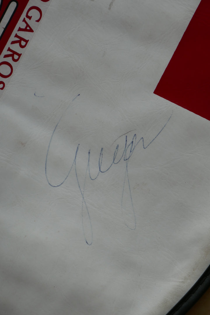 Roland Garros - Gustavo Kuerten & Sebastien Grosjean - Raquette signée _ #02803