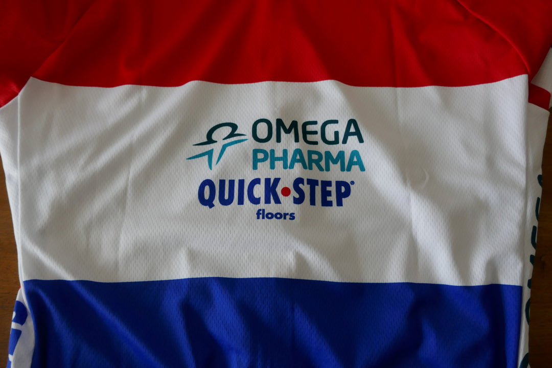 Quick Step 2012 - Niki Terpstra - Maillot Champion des pays-Bas _ (XL) #00840