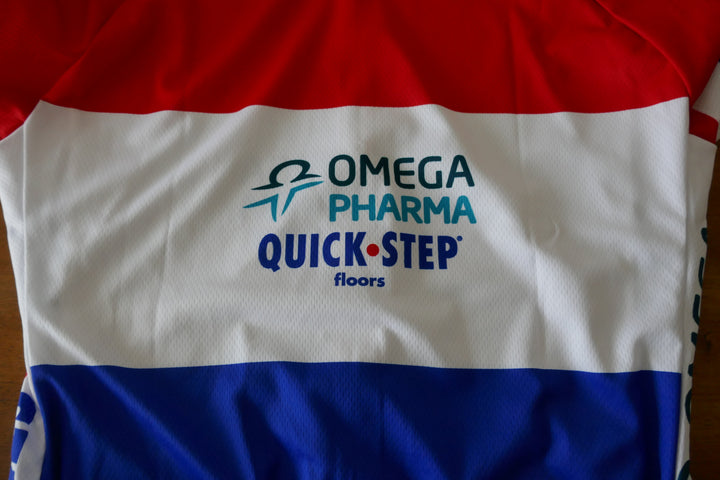 Quick Step 2012 - Niki Terpstra - Maillot Champion des pays-Bas _ (XL) #00840