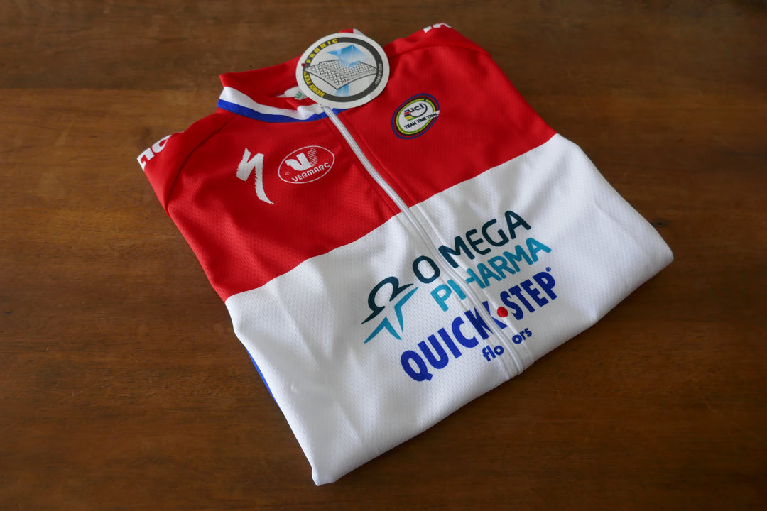 Quick Step 2012 - Niki Terpstra - Maillot Champion des pays-Bas _ (XL) #00840