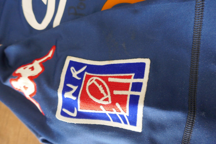 Stade Français 2003/04 - Sylvain Marconnet - Maillot porté et signé par Nick Mallett _ (3XL) #02823