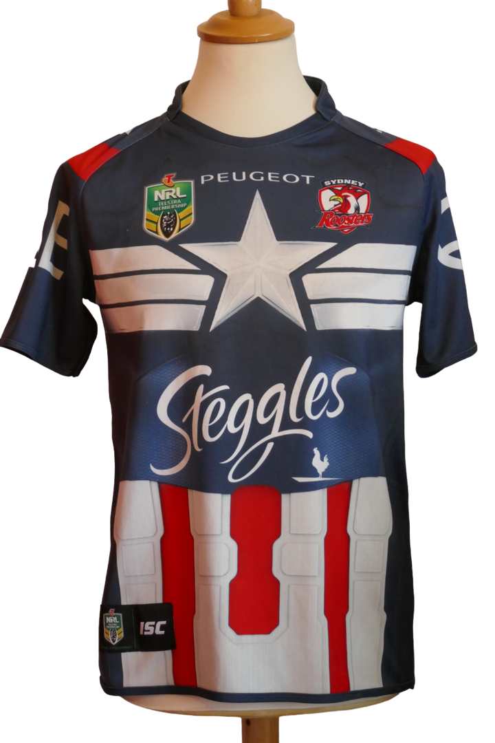 Sydney Roosters XIII 2015 - Maillot Captain America _ (S) #02820
