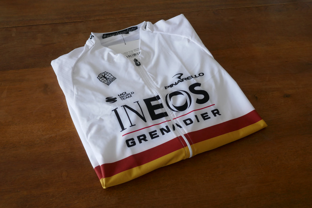 Ineos 2022 - Carlos Rodriguez - Maillot Champion d'Espagne _ (XXL) #02842
