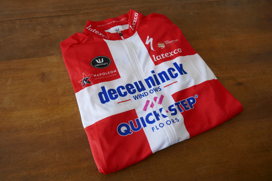 Quick Step 2019 - Kasper Asgreen - Maillot Champion du Danemark _ (3XL) #02843