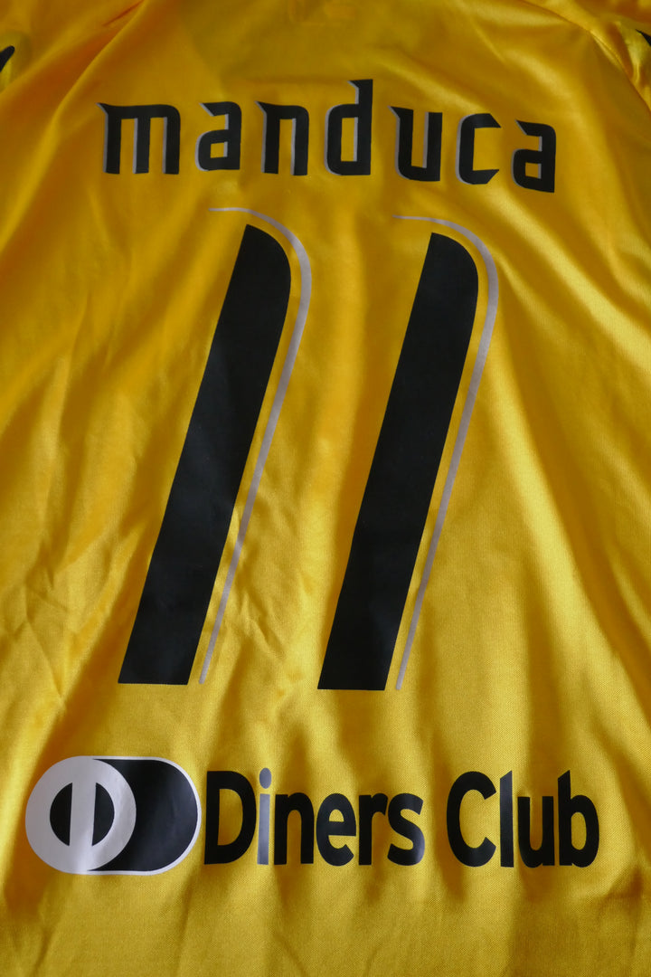 AEK Athènes - Gustavo Manduca - Maillot 2007/08 Signé _ (XL) #02832
