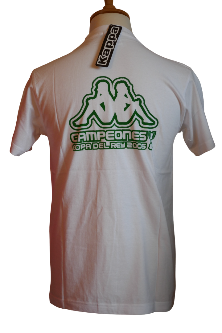 Betis Seville - T-Shirt Vainqueur Coupe du Roi 2005 _ (L) #02853