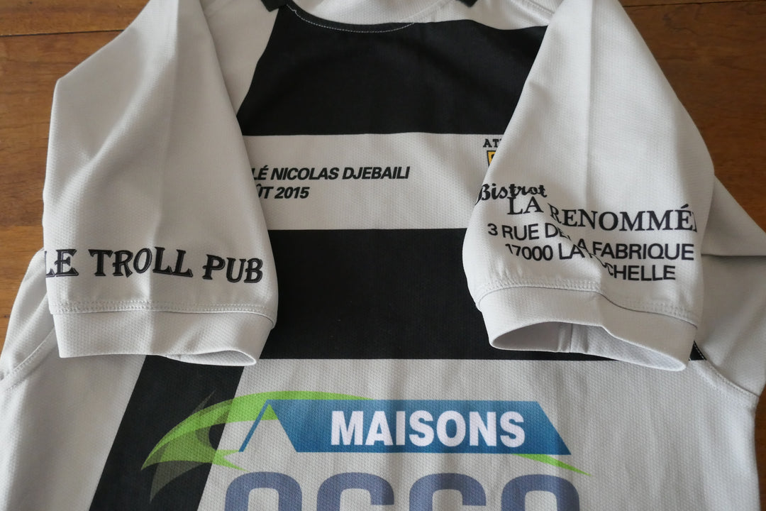 Stade Rochelais - Jubilé Nicolas Djebaili - Maillot Porté par Gerald Merceron _ (L) #02949