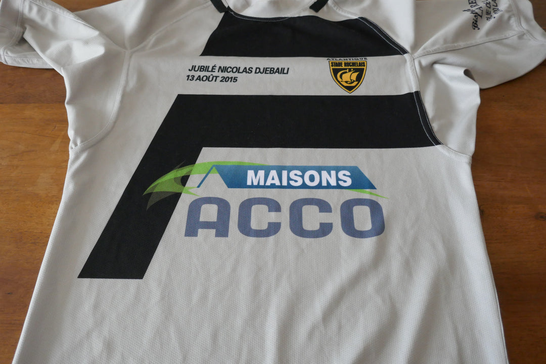 Stade Rochelais - Jubilé Nicolas Djebaili - Maillot Porté par Gerald Merceron _ (L) #02949