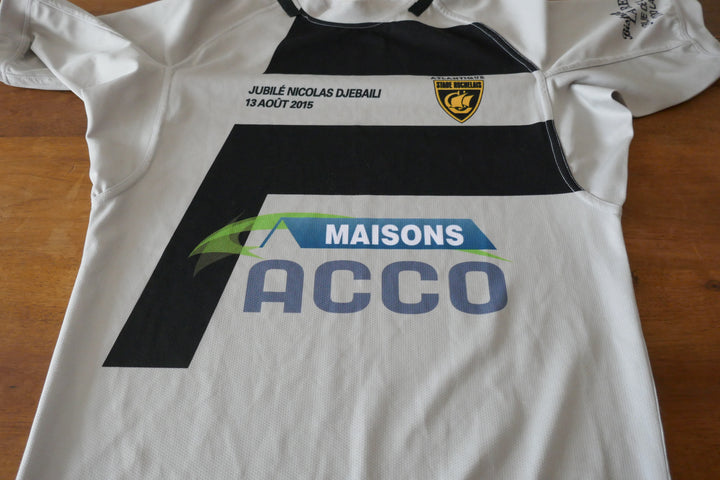 Stade Rochelais - Jubilé Nicolas Djebaili - Maillot Porté par Gerald Merceron _ (L) #02949