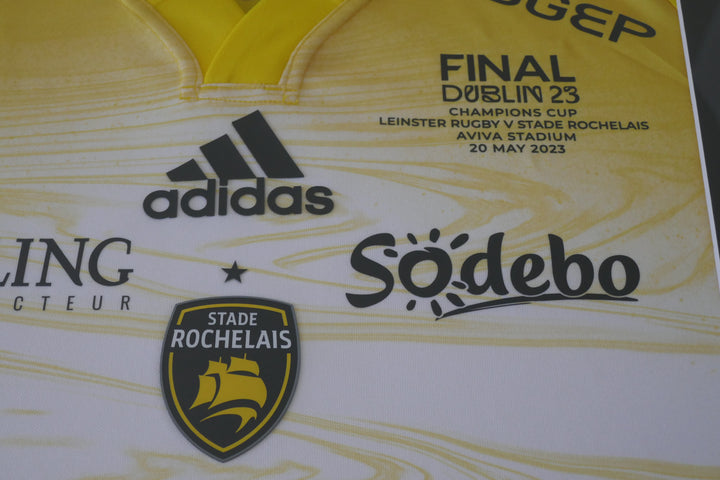 Stade Rochelais - Maillot 2022/23 Finale Coupe d'Europe Encadré