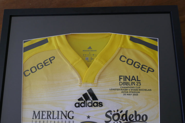 Stade Rochelais - Maillot 2022/23 Finale Coupe d'Europe Encadré