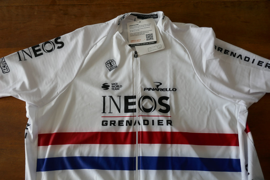 Ineos 2022 - Ethan Hayter - Maillot Champion de Grande-Bretagne CLM _ (XXXL) #02999