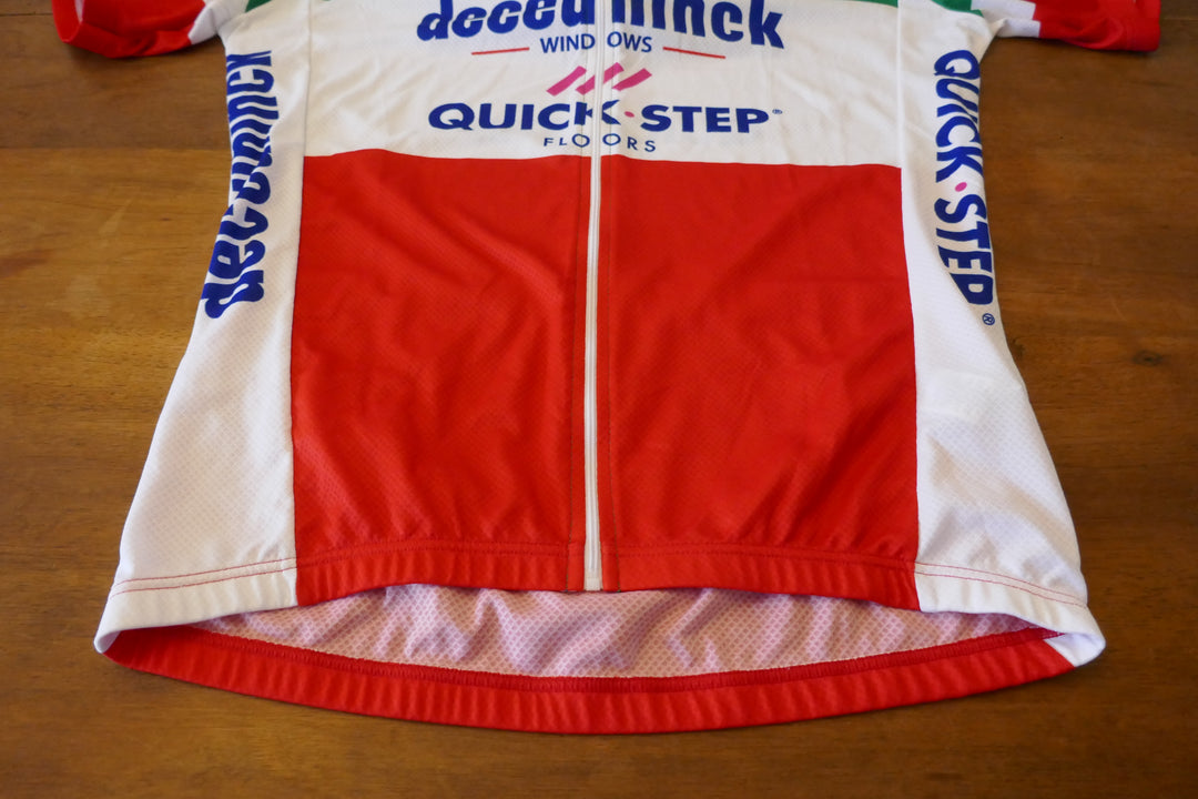 Quick Step Deceuninck - Elia Viviani  - Maillot champion d'Italie 2018 _ (L) #03006