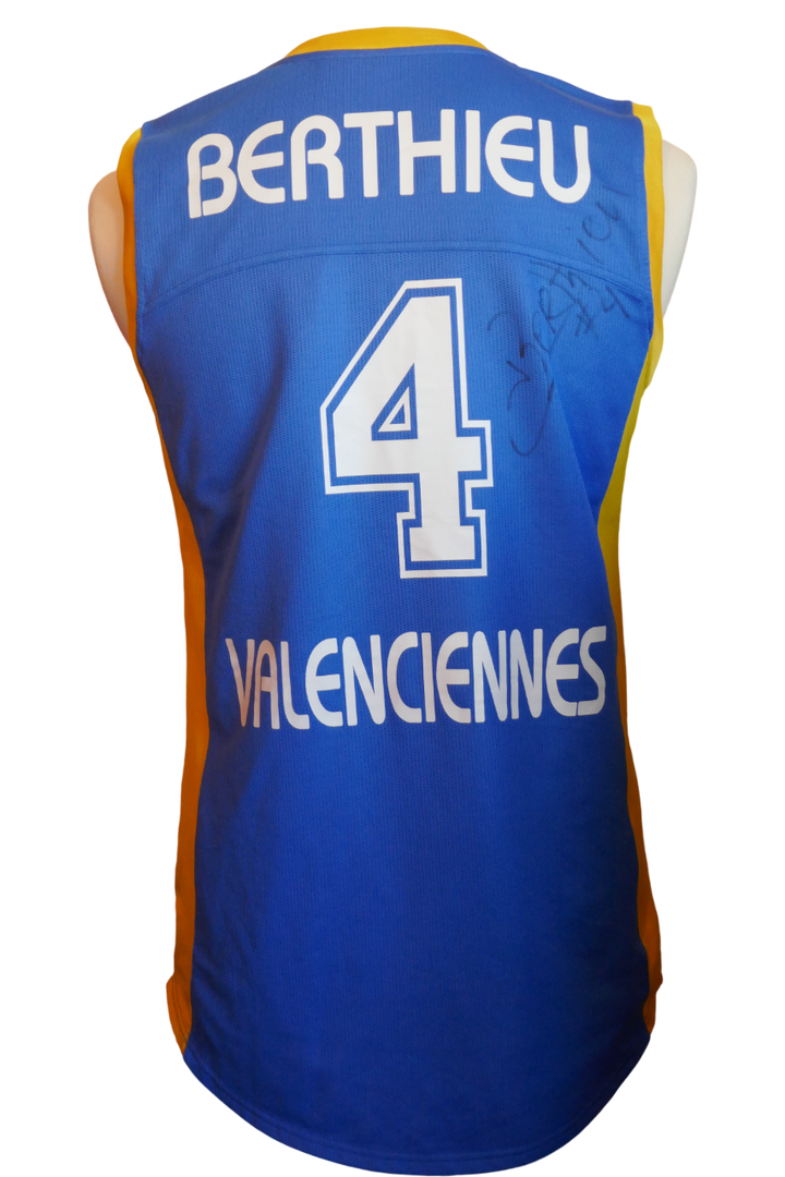 US Valenciennes Olympic 2004/05 - Lucienne Berthieu - Maillot porté et signé _ (XL) #03058