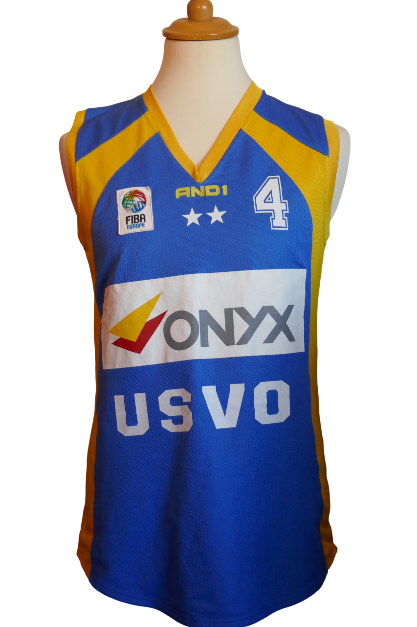 US Valenciennes Olympic 2004/05 - Lucienne Berthieu - Maillot porté et signé _ (XL) #03058