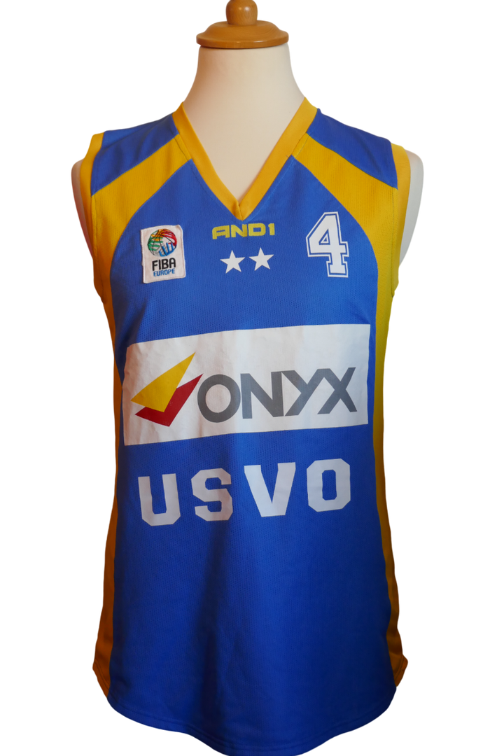 US Valenciennes Olympic 2004/05 - Lucienne Berthieu - Maillot porté et signé _ (XL) #03058