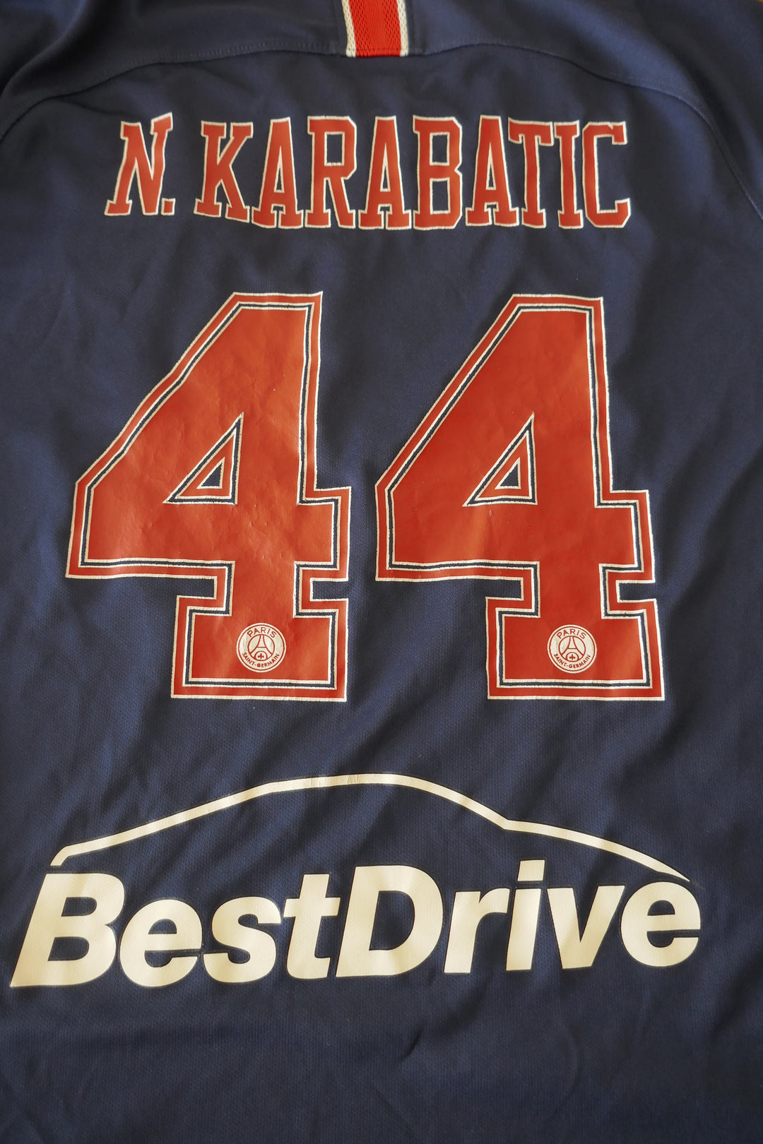 Paris Saint Germain 2018/19 - Nikola Karabatic - Maillot _ (L) #03054
