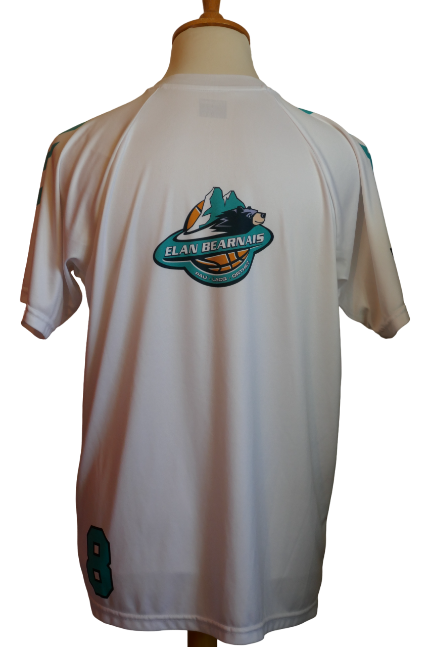 Elan Bernais Pau-Lacq-Orthez 2023/24 - Michael Oguine - Maillot avant-match _ (L) #03084