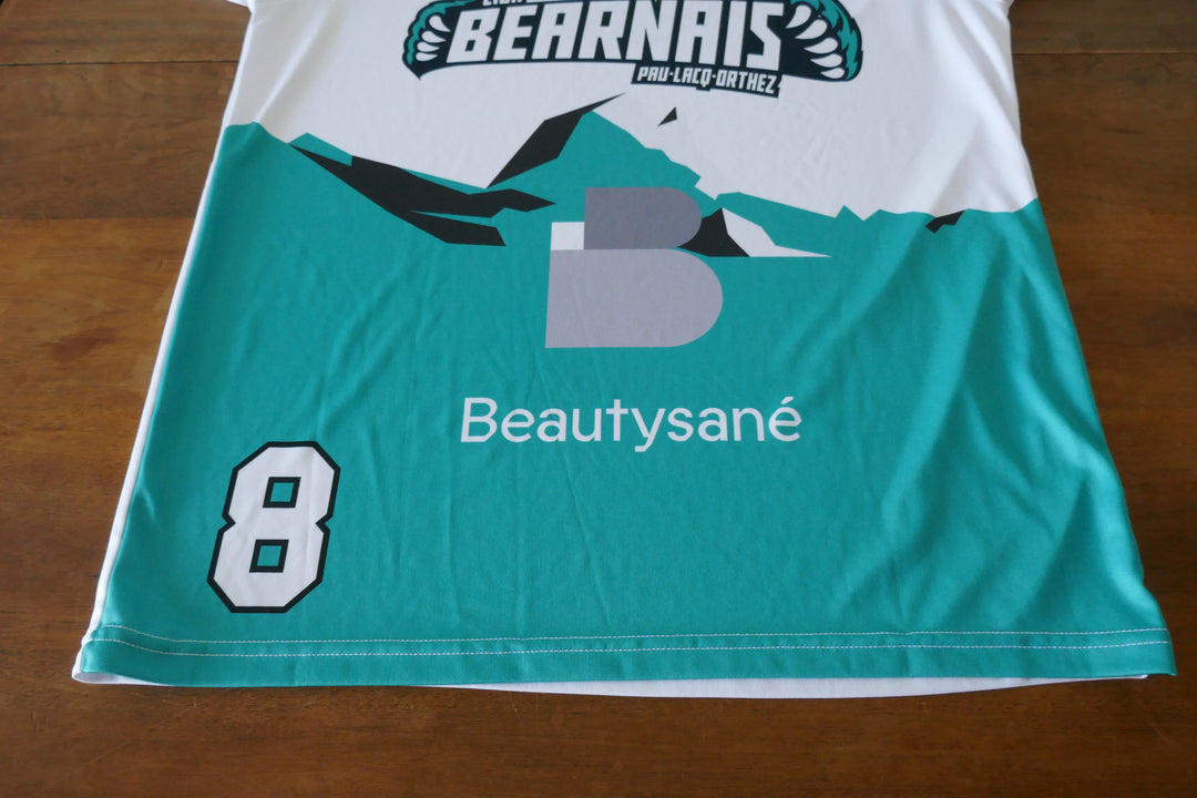 Elan Bernais Pau-Lacq-Orthez 2023/24 - Michael Oguine - Maillot avant-match _ (L) #03084