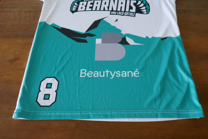 Elan Bernais Pau-Lacq-Orthez 2023/24 - Michael Oguine - Maillot avant-match _ (L) #03084