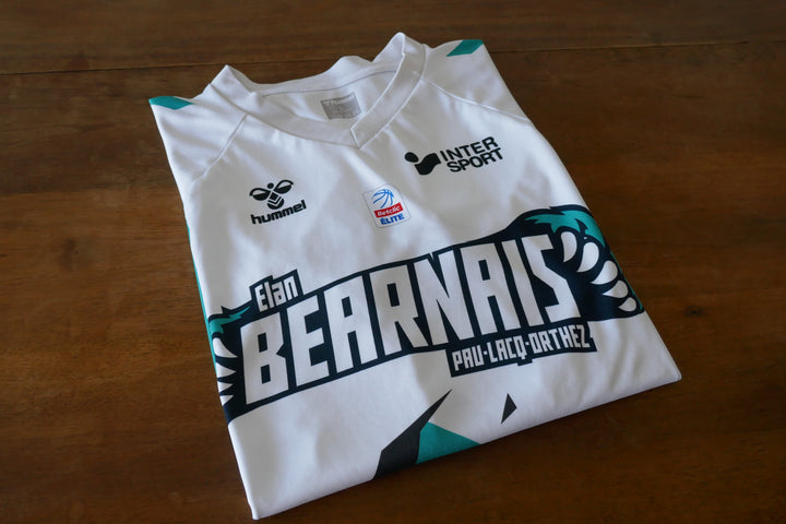 Elan Bernais Pau-Lacq-Orthez 2023/24 - Michael Oguine - Maillot avant-match _ (L) #03084