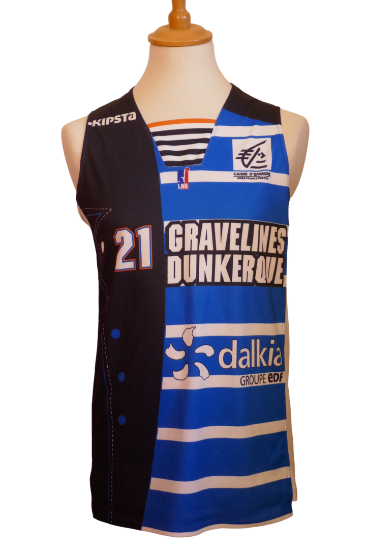 BCM Gravelines Dunkerque 2014/15 - Andrew Albicy - Maillot _ (M) #03049