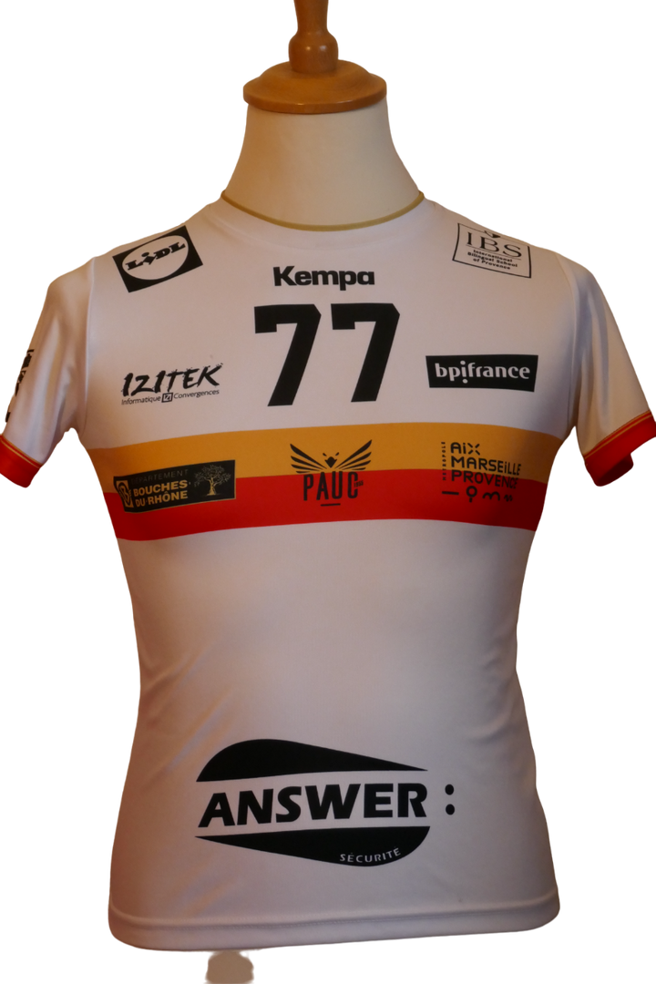 Provence Aix Université Club Handball 2022/23 - Nicolas Claire - Maillot _ (XS) #03155