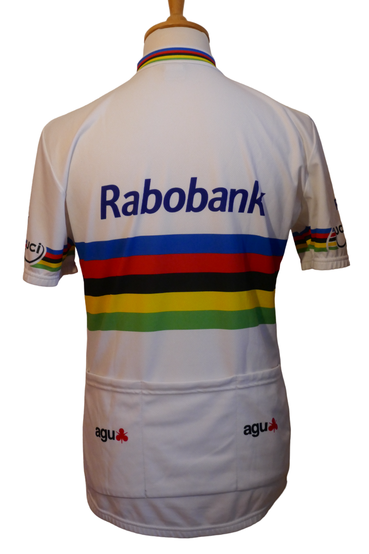 Rabobank 2004 - Oscar Freire - Maillot Champion du monde _ (XL) #03134