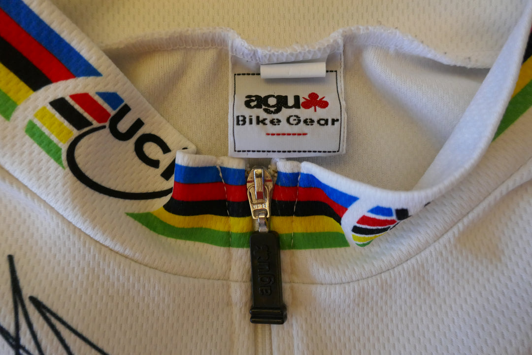 Rabobank 2004 - Oscar Freire - Maillot Champion du monde _ (XL) #03134