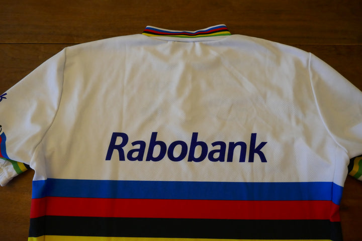 Rabobank 2004 - Oscar Freire - Maillot Champion du monde _ (XL) #03134