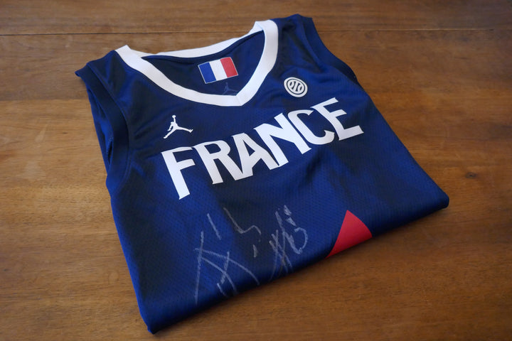 France 2019 - Axel Toupane - Maillot Signé _ #03133