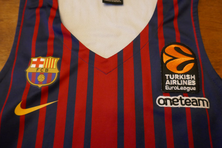 FC Barcelone 2017/18 - Kevin Seraphin - Maillot  _ (S) #03181