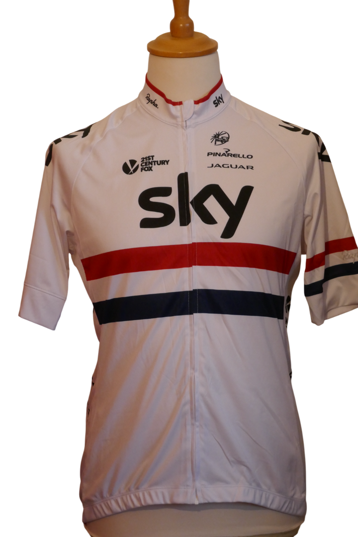 Sky 2014 - Peter Kennaugh - Maillot Champion de Grande-Bretagne _ (XXL) #03236