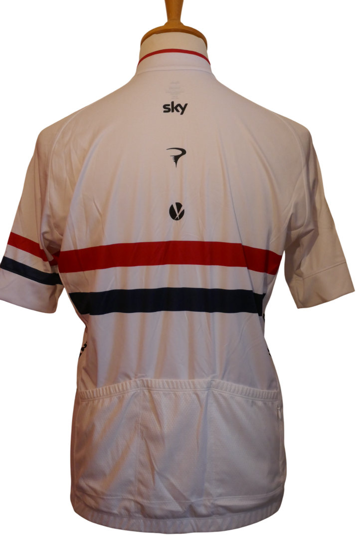 Sky 2014 - Peter Kennaugh - Maillot Champion de Grande-Bretagne _ (XXL) #03236
