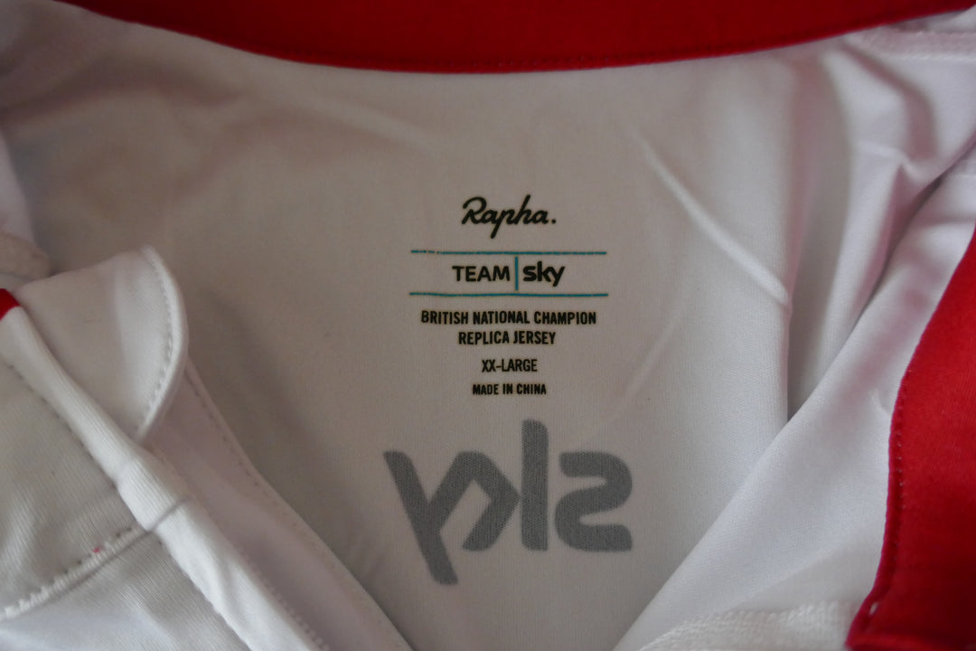 Sky 2014 - Peter Kennaugh - Maillot Champion de Grande-Bretagne _ (XXL) #03236