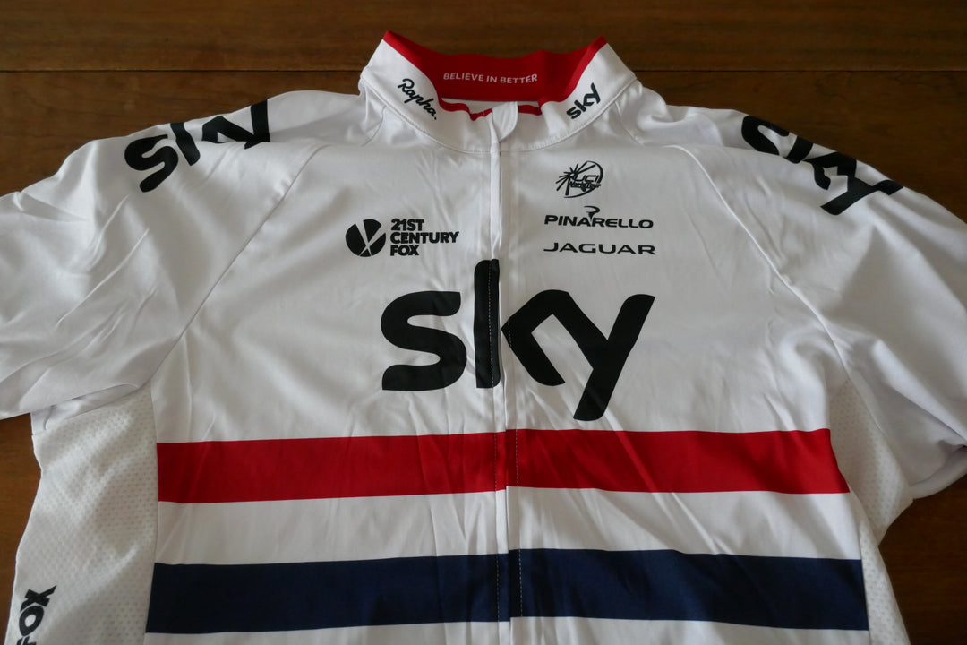 Sky 2014 - Peter Kennaugh - Maillot Champion de Grande-Bretagne _ (XXL) #03236
