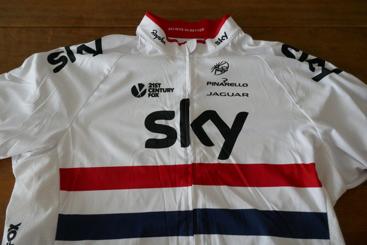 Sky 2014 - Peter Kennaugh - Maillot Champion de Grande-Bretagne _ (XXL) #03236