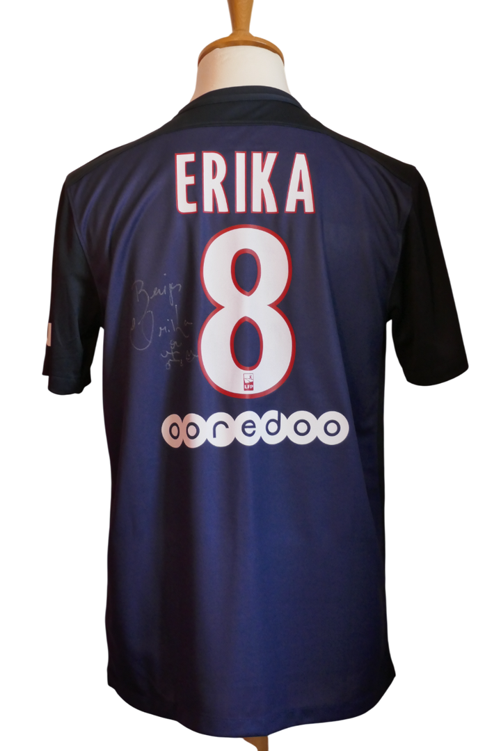Paris Saint Germain - Erika - Maillot 2015/16 Signé _ (L) #03258