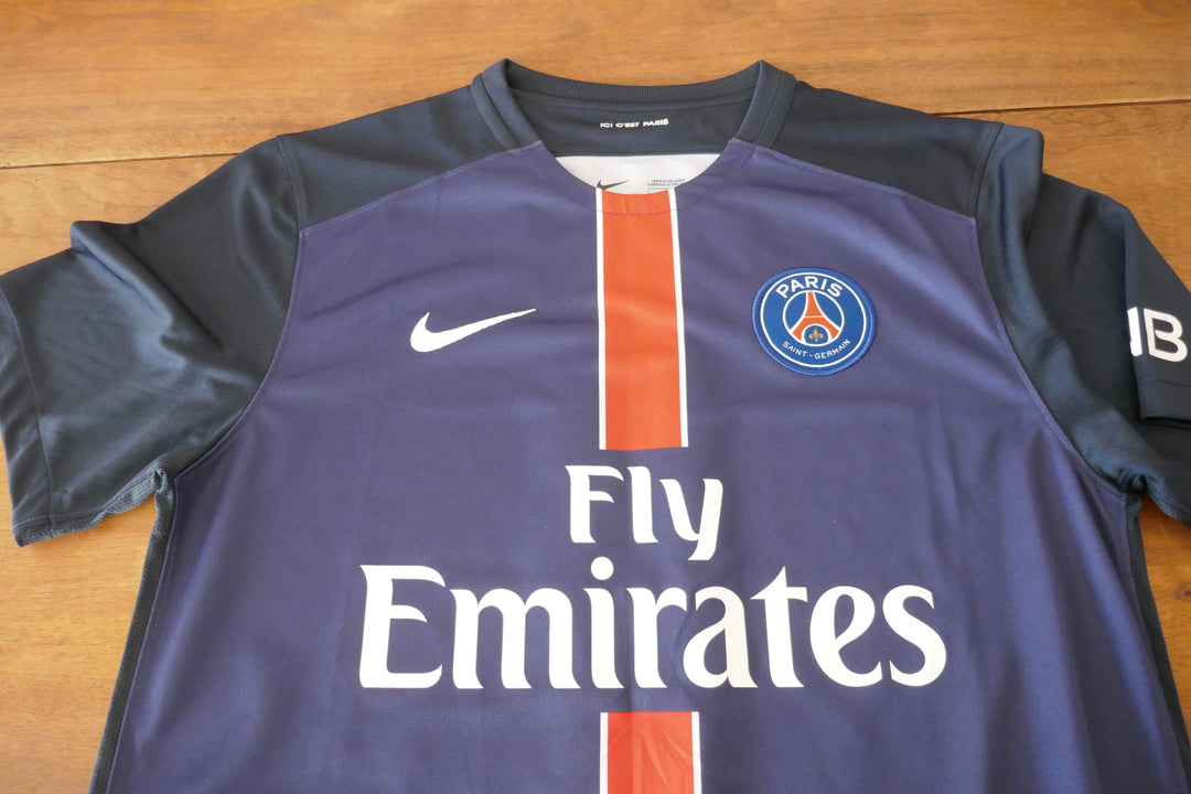 Paris Saint Germain - Erika - Maillot 2015/16 Signé _ (L) #03258