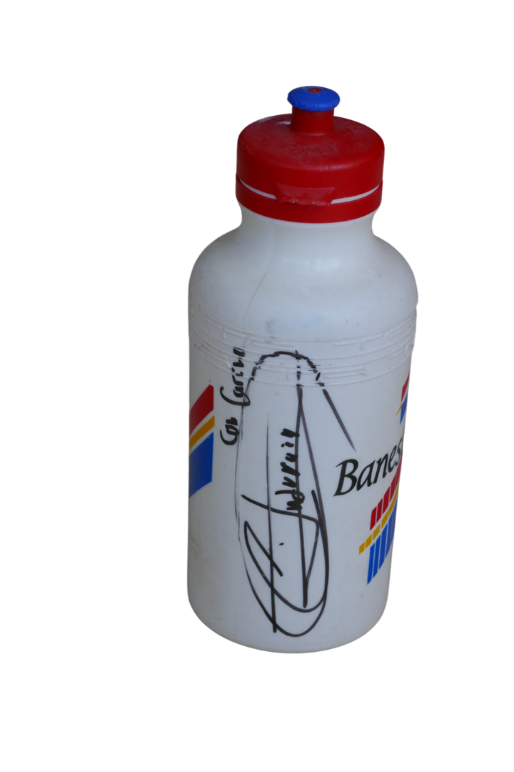 Banesto - Miguel Indurain - Bidon signé _ #02793