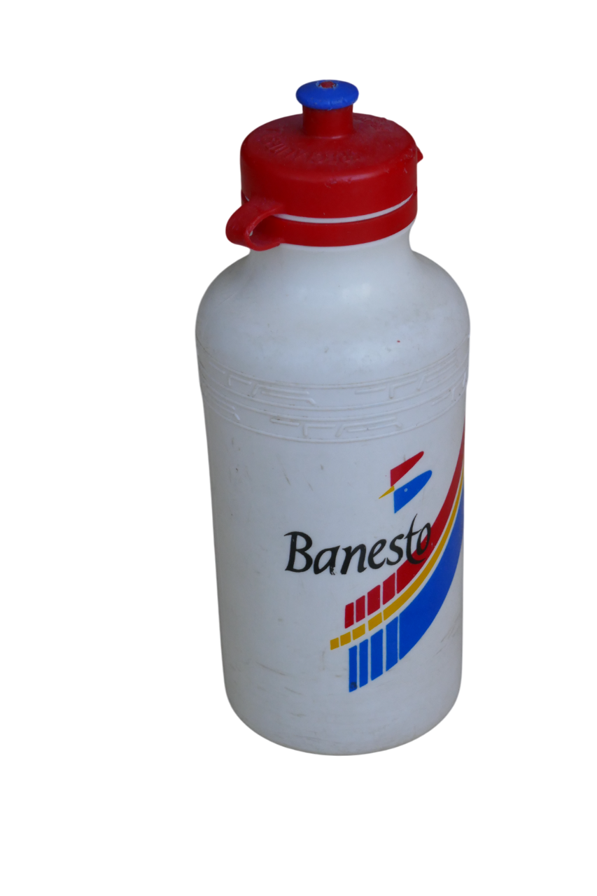 Banesto - Miguel Indurain - Bidon signé _ #02793