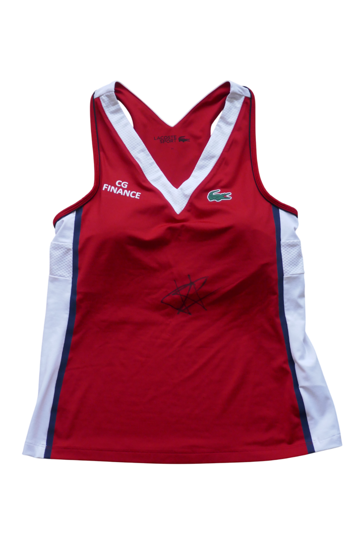 Tennis - Fiona Ferro - Maillot Signé _ (36) #03253