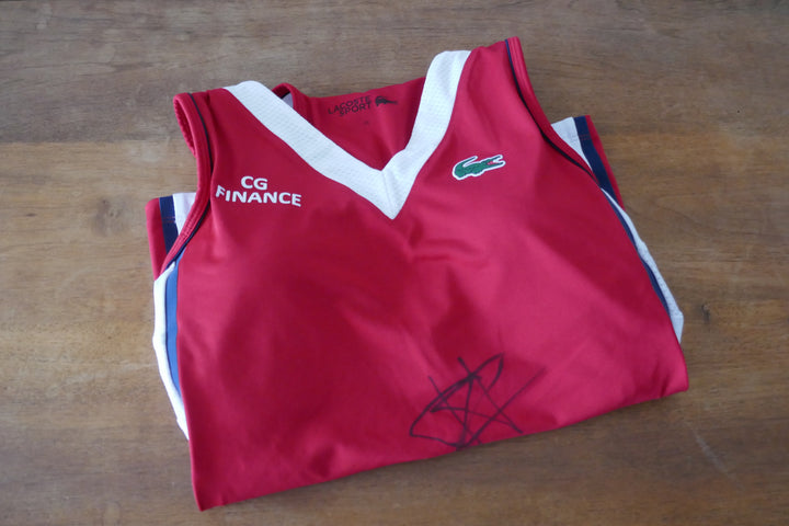 Tennis - Fiona Ferro - Maillot Signé _ (36) #03253