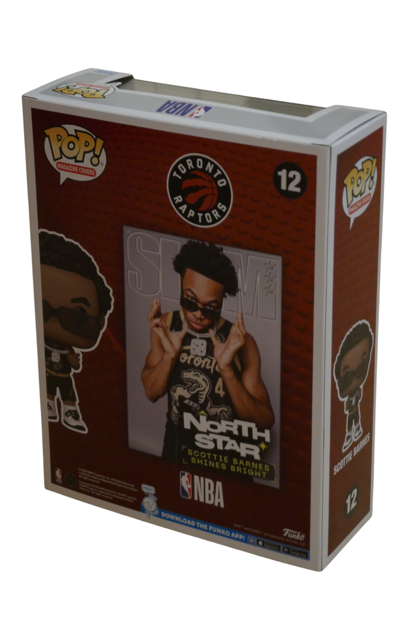 Toronto Raptors - Scottie Barnes - Figurine NBA Cover Slam Funko Pop ! 12 _ #03440